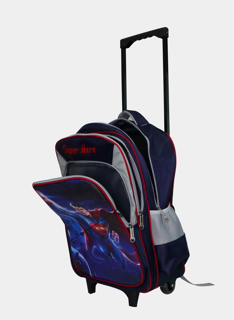 Kids School Trolley Backpack set of 3