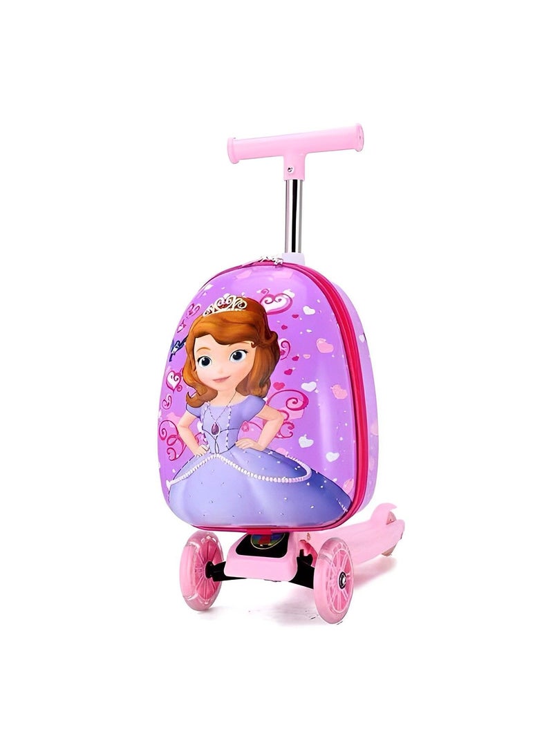 Kids Backpack Luggage Scooter for Travel-School-Picnic, Capacity 5-7 KG