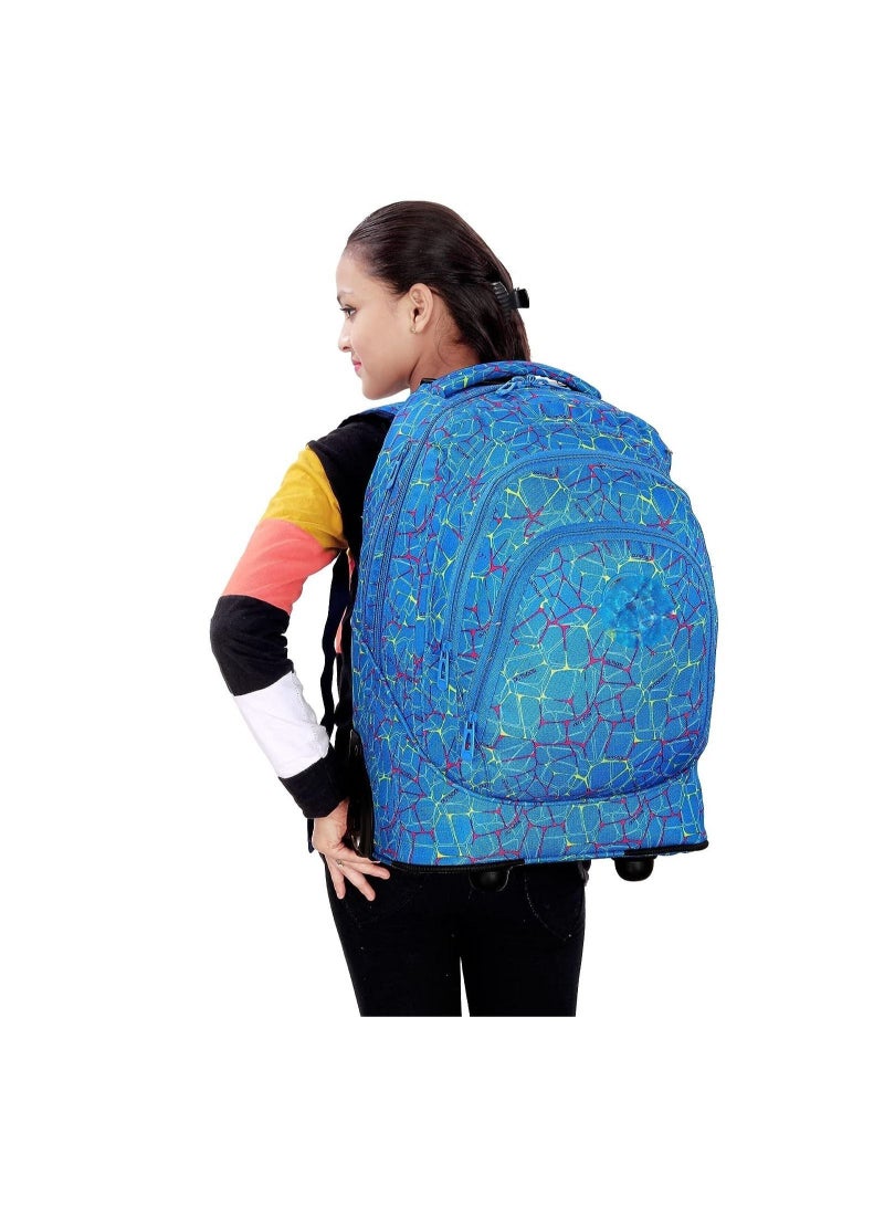 Backpacks Kids' Luggage Wheeled Bags Kids Trolley School Bags Rolling Suitcase Durable Bookbag for Boys Girls