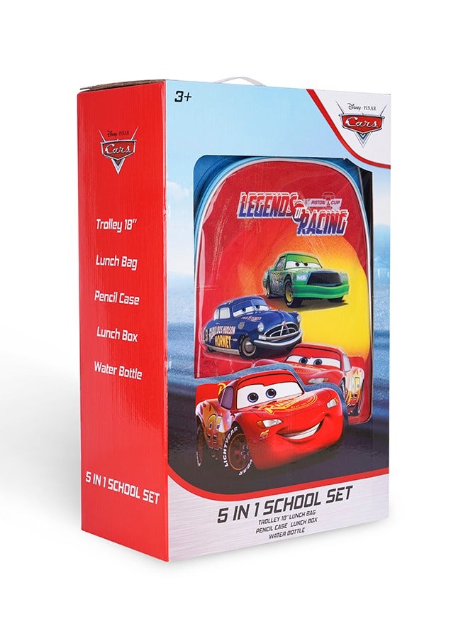 Disney Cars Legends of Racing 5 in 1 Box set 18 inches