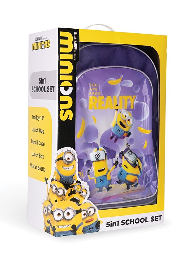 Universal Minions Escape From Reality 5in1 Box set 18