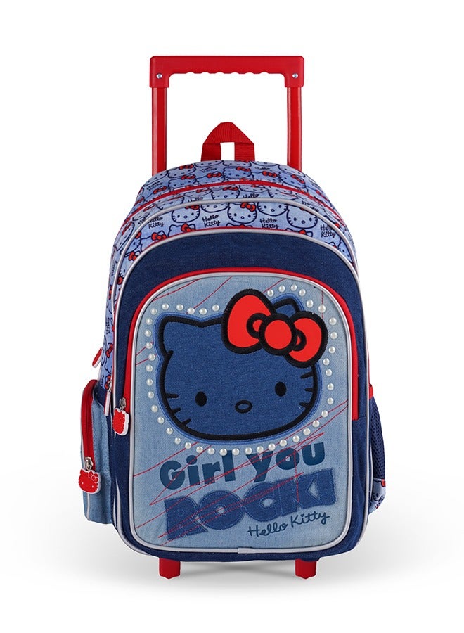 Hello Kitty Girls You Rock Trolley 18 inches