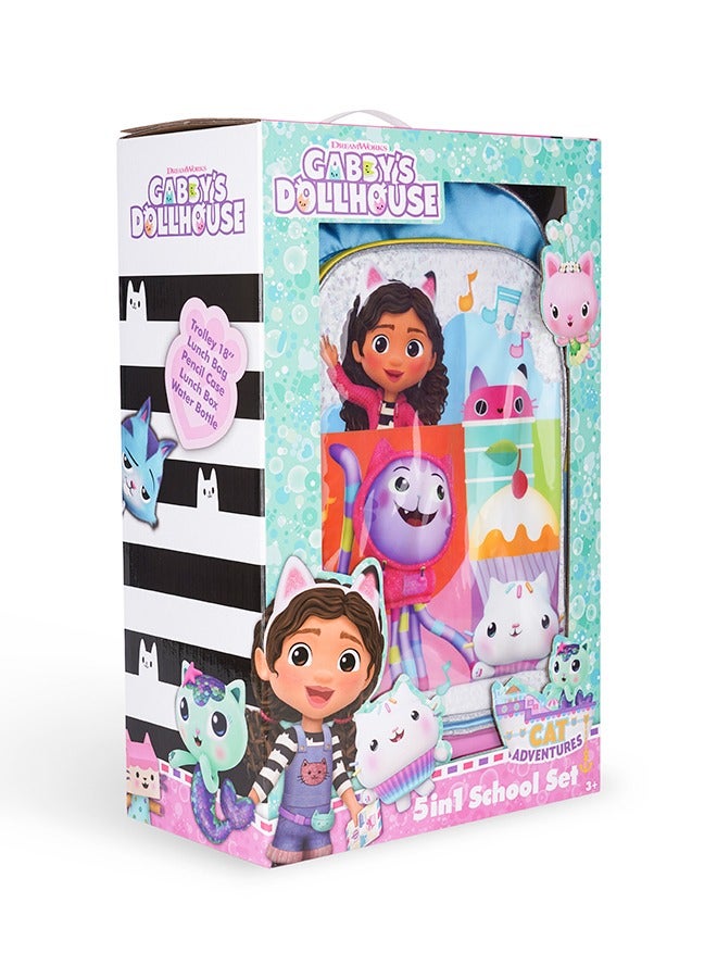 Dreamworks Gabby's DollHouse Friends and music 5in1 Box set 18