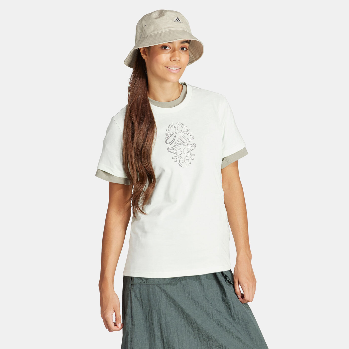 Women's Metallic Graphic T-Shirt