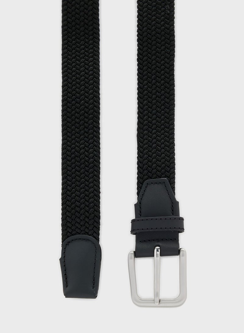 Youth Braided Allocated Hole Belt