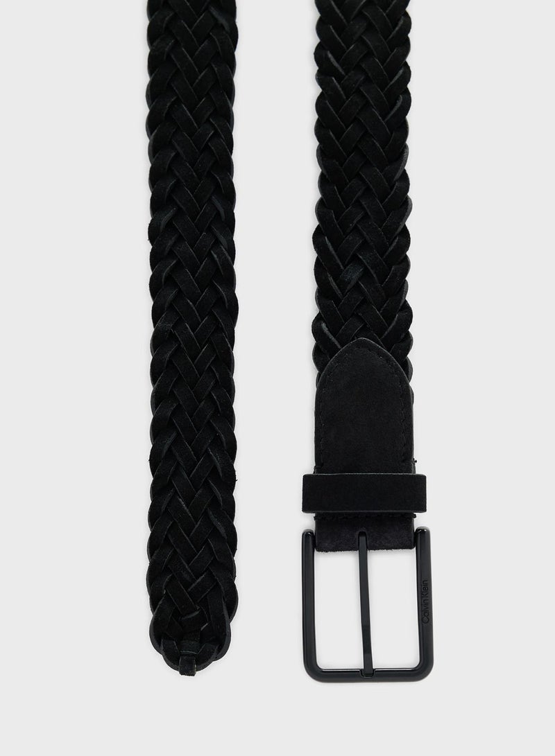 Warmth Braided Suede 35Mm Belt