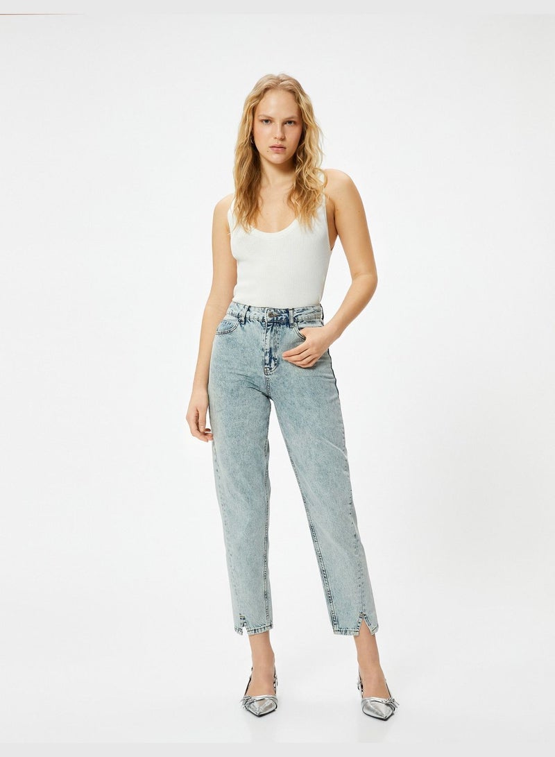 Crop Mom Jean