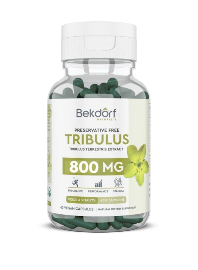 Tribulus Terrestris Extract Vigor And Vitality-60 Vegan Capsules