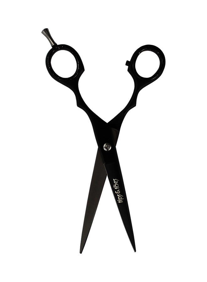 Barber Scissors Black 15cm