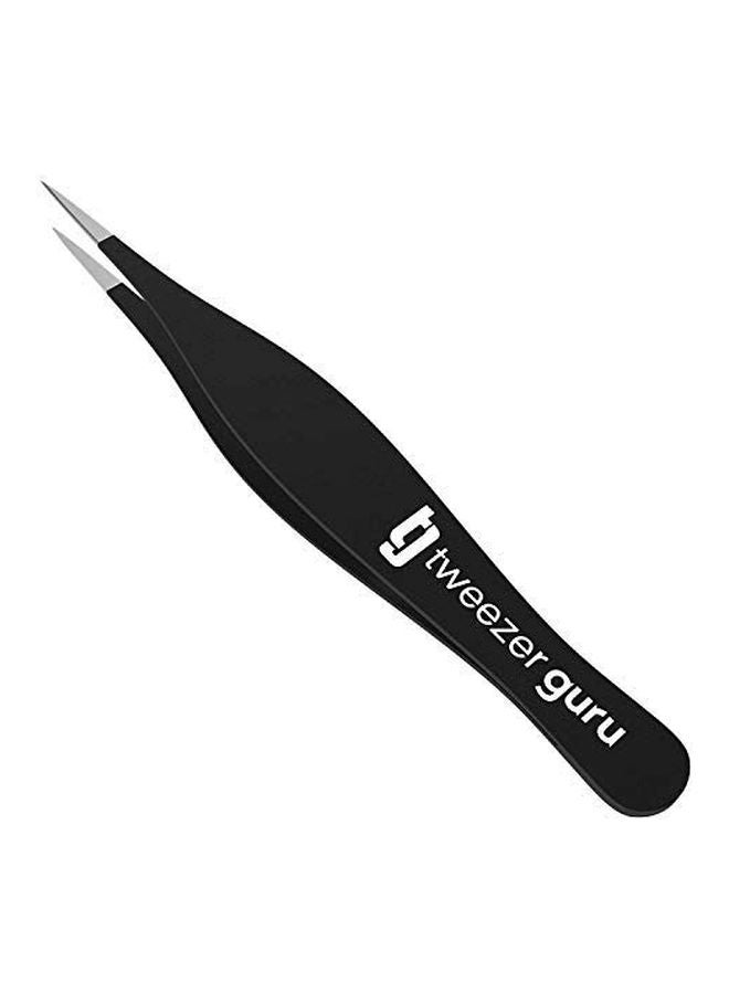 Professional Splinter And Tick Removal Tweezer Black