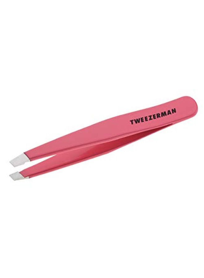 Fashion Color Slant Tweezer, Geranium, 1 Count