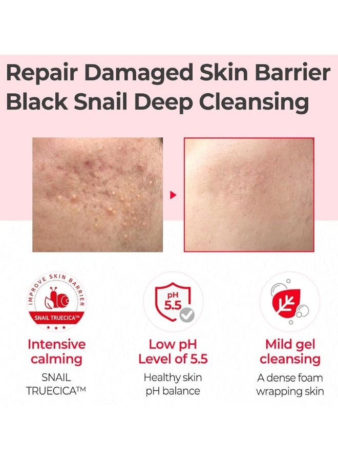 Snail Truecica Miracle Repair Low pH Gel Cleanser 100ml