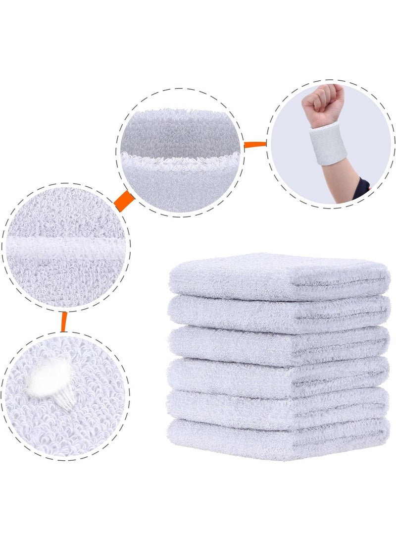 4-piece Running Sports Basketball Sweat Cotton Wrist Strap