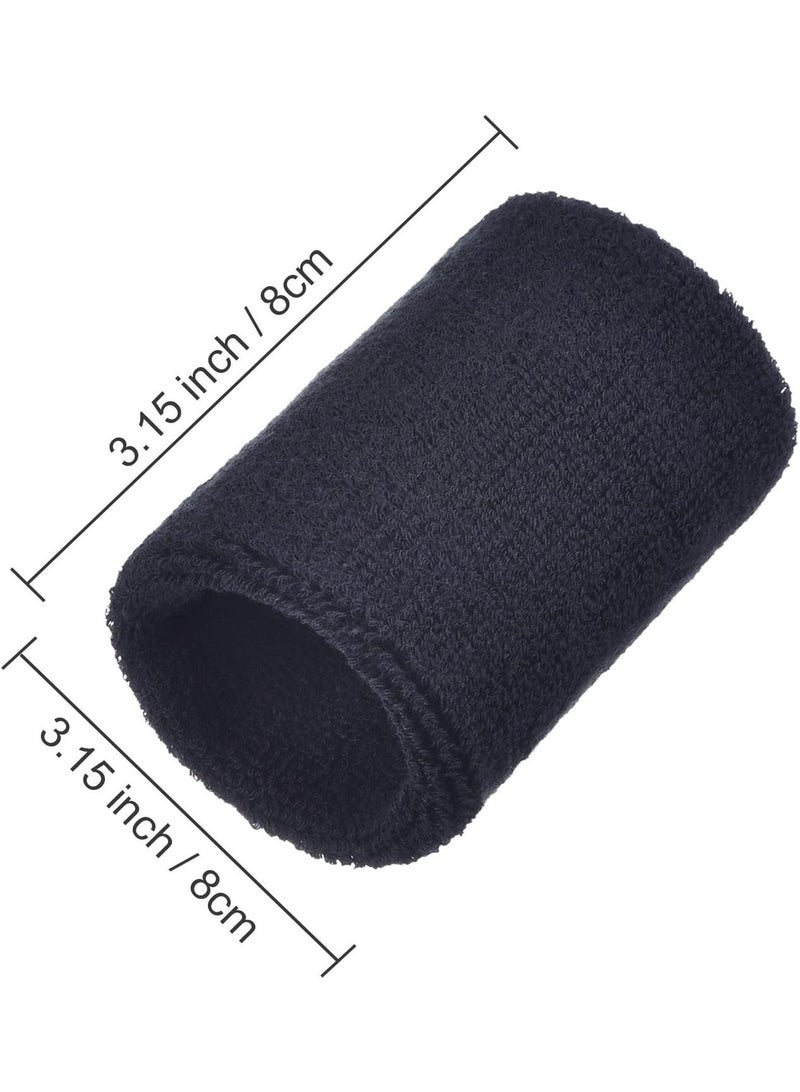 4-piece Running Sports Basketball Sweat Cotton Wrist Strap