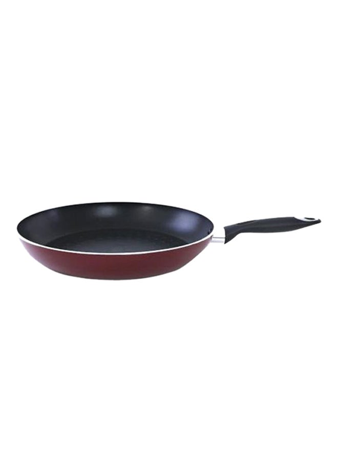 Three Layer Frying Pan Red/Black 22centimeter