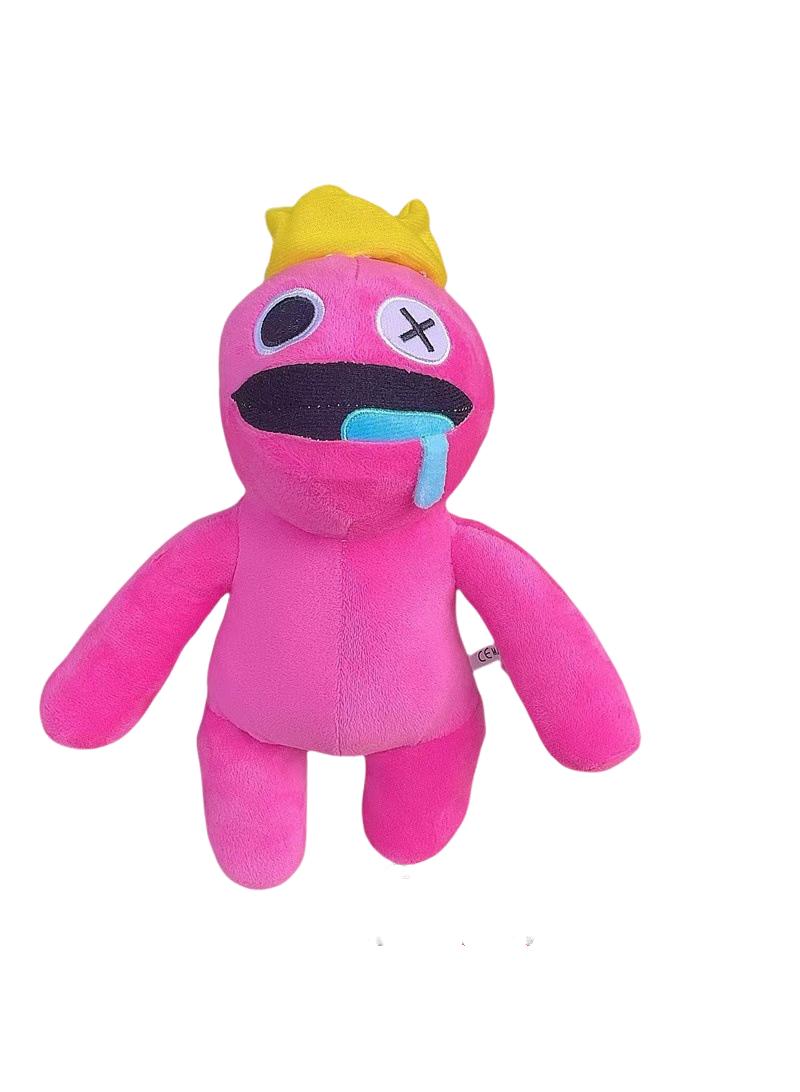 Funny And Scary Doll Rainbow Friends Stuffed Plush Toy Pink C 30CM