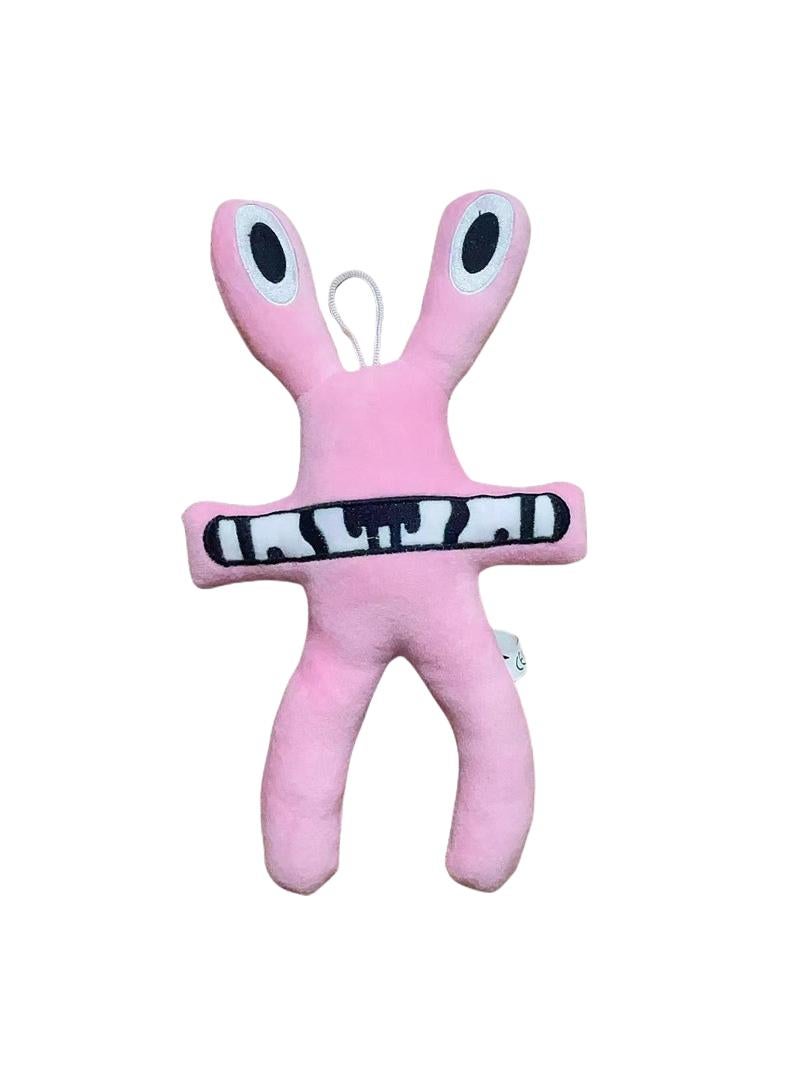 Funny And Scary Doll Rainbow Friends Stuffed Plush Toy Pink A 25CM