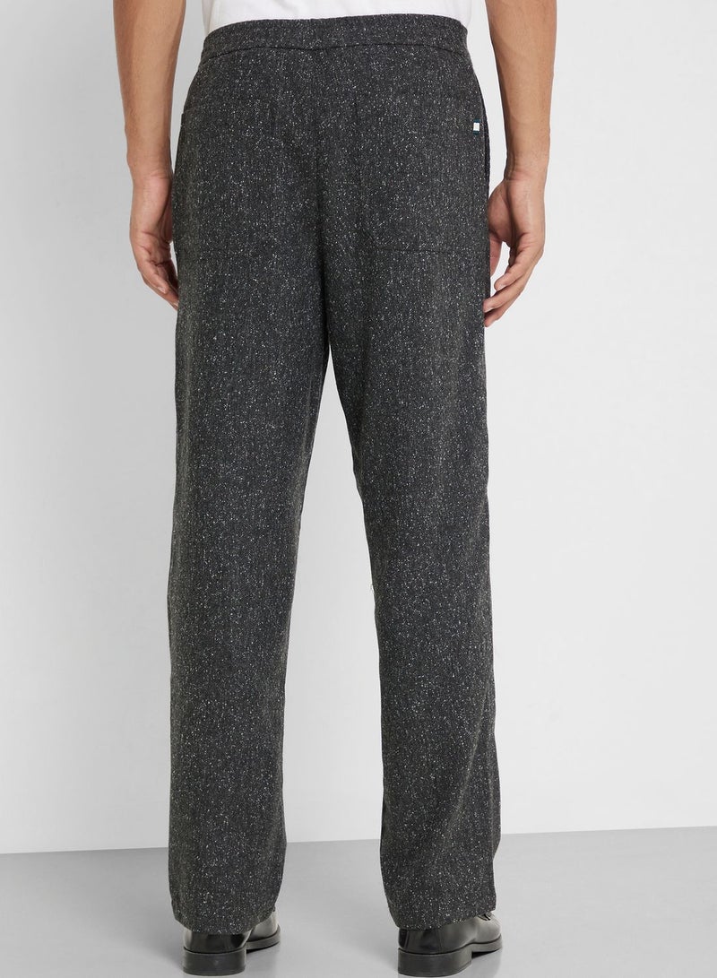 Essential Regular Fit Wool Pants