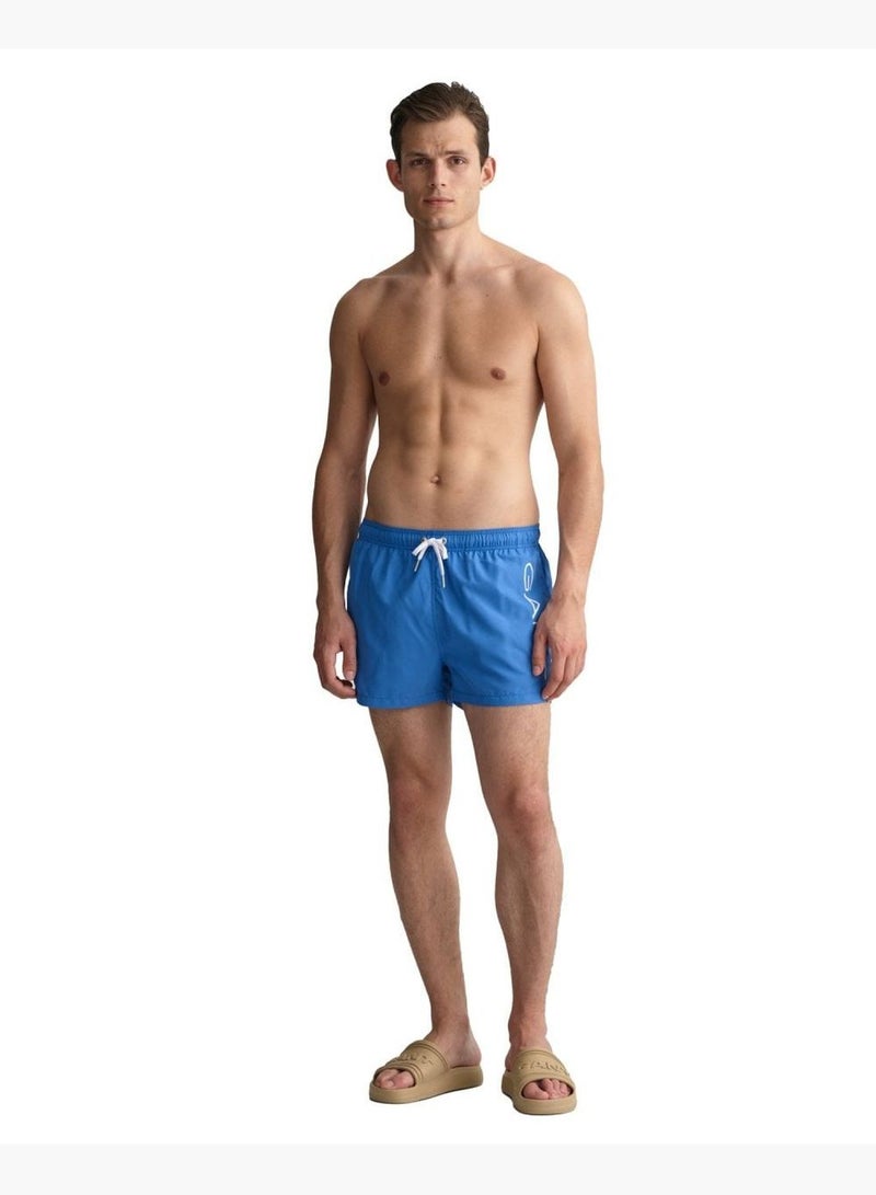 Gant Short Cut Lightweight Logo Swim Shorts