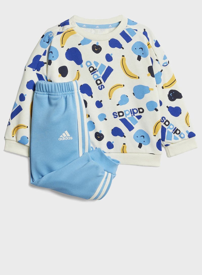 Infant Fruit French Terry Jogger Set