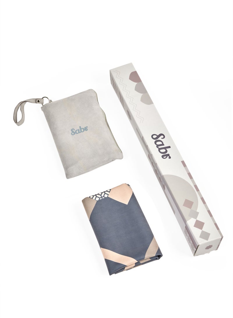 Sabr 'Abu Dhabi' Compact Prayer Mat with Travel Pouch
