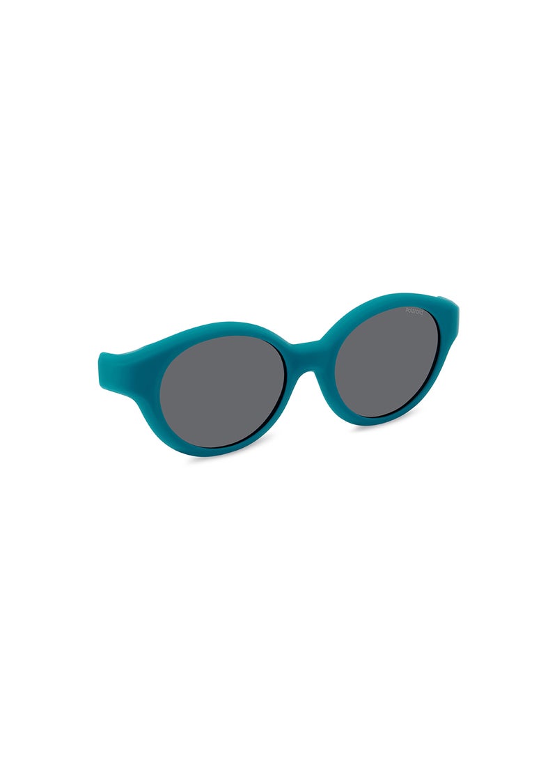 Kids Unisex Polarized Round Sunglasses - Pld K007 Cl-On Green Millimeter - Lens Size: 43 Mm