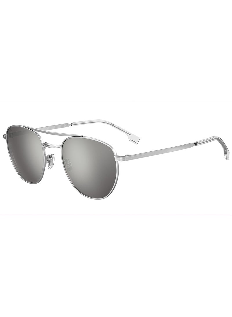 Men's UV Protection Rectangular Sunglasses - Boss 1631/S Grey Millimeter - Lens Size: 53 Mm