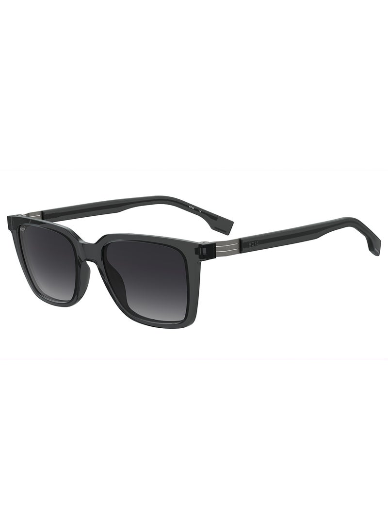 Men's UV Protection Rectangular Sunglasses - Boss 1574/S Grey Millimeter - Lens Size: 53 Mm