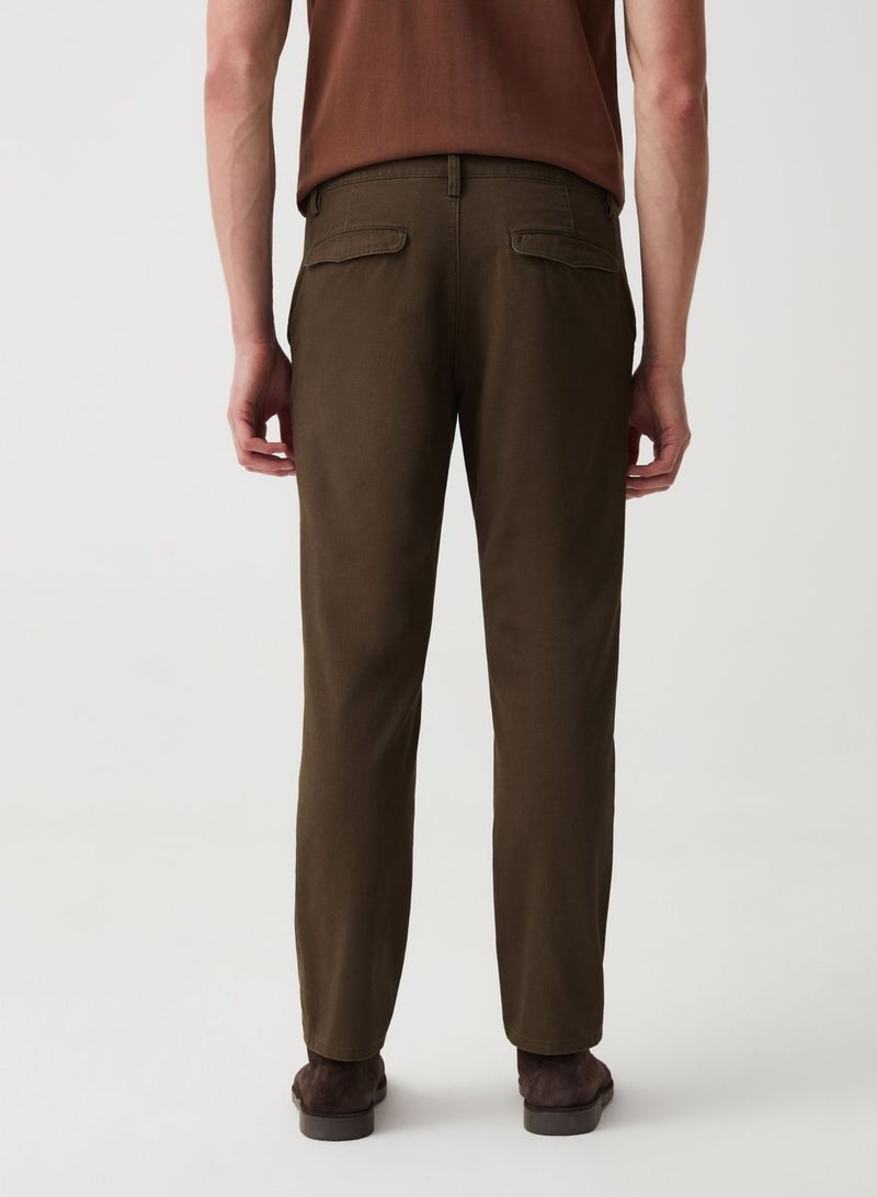 Cotton chinos