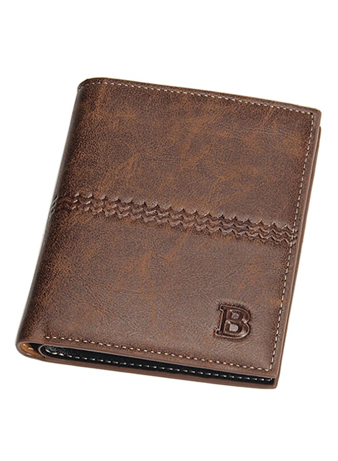Slim Bi-Fold Wallet Brown