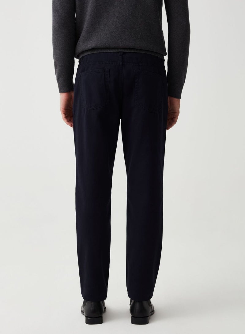 Regular-fit trousers with five pockets