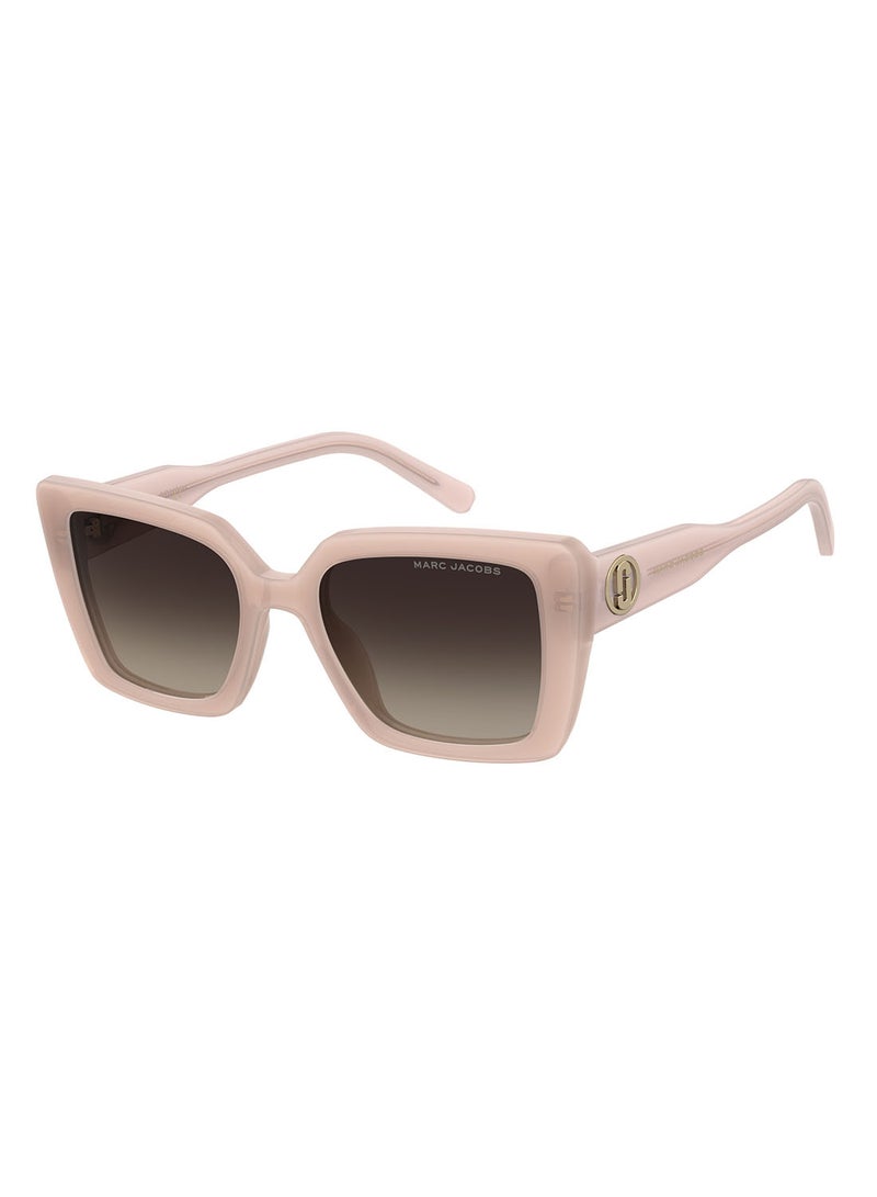 Women's UV Protection Rectangular Sunglasses - Marc 733/S Pink Millimeter - Lens Size: 52 Mm