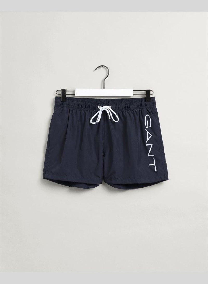 Gant Short Cut Lightweight Logo Swim Shorts