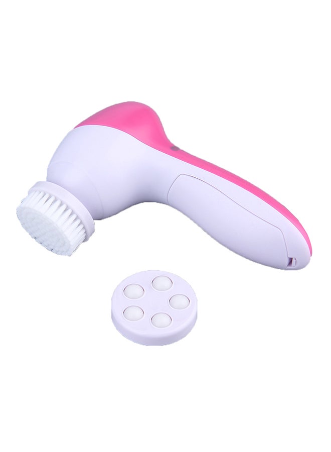5-In-1 Body Cleaning Brush With Face Massagers & Roller 130x70x48mm