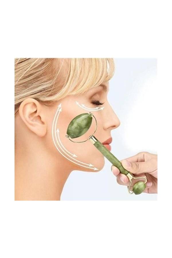 Facial Massage Roller Green
