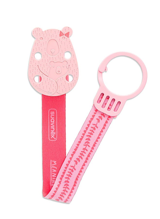 Soother Clip With Ribbon