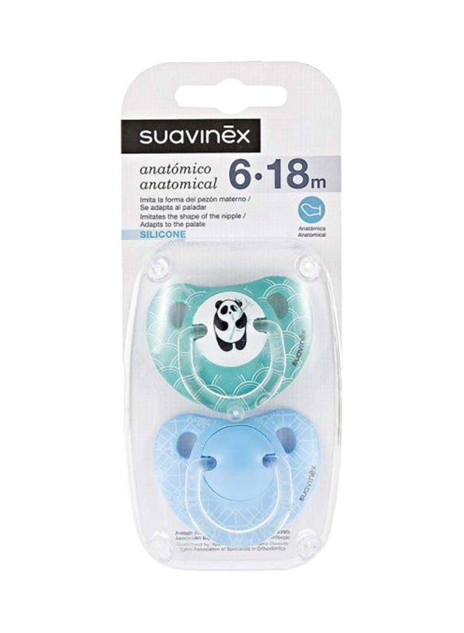 Pack Of 2 Pambo Panda Anatomical Soother