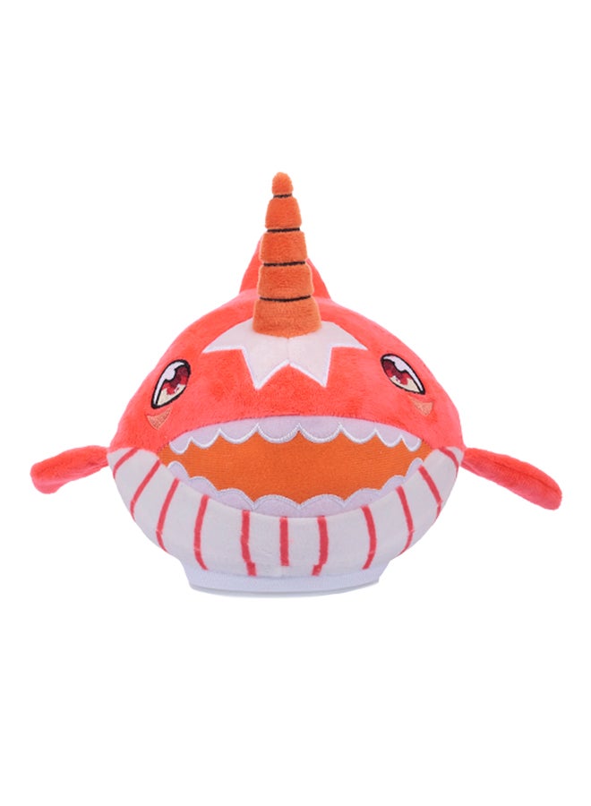 Narwhal Moveable Stuffed Baby Shark Toy