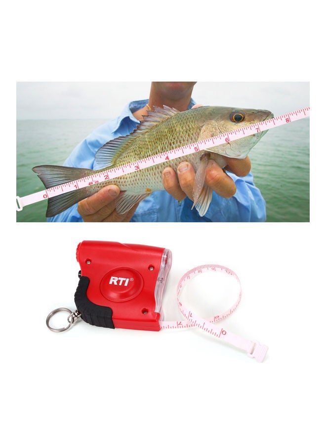 Portable Fishing Ruler with Light