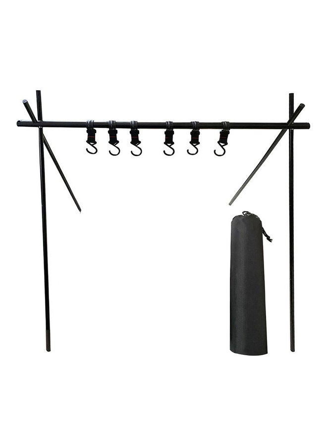 Hanging Rack with 6-Couples and Carrying Bag