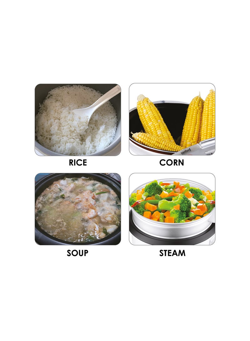 RICE COOKER 2.8 L 1000 W SF2503RC-2.8L BS BROWN, GREY