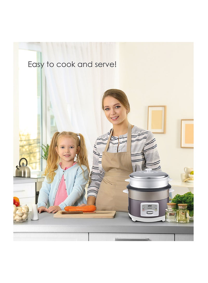RICE COOKER 2.8 L 1000 W SF2503RC-2.8L BS BROWN, GREY