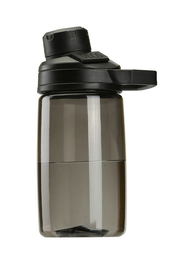 Sports Water Bottle With Magnetic Cap Grey 17.5x7x7cm