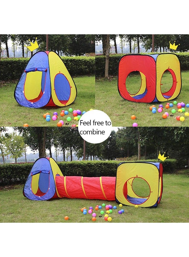 Kids Play Tent With Tunnel Ball Pits Durable Sturdy Unique Design Premium Quality