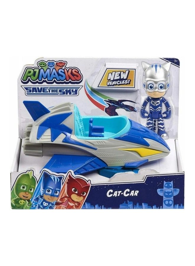 Save the Sky Cat Car Toy Set for Kids 8.5x4.13x7.25inch