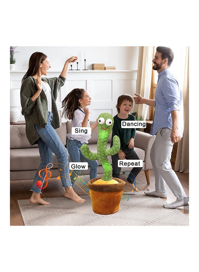 Cactus Plush Stuffed Toy With Music