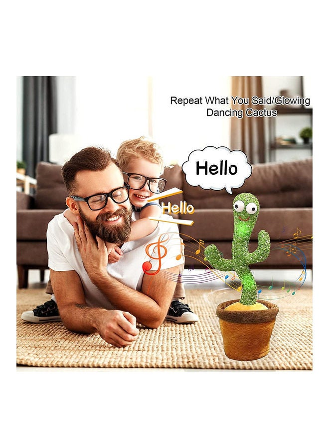 Cactus Plush Stuffed Toy With Music