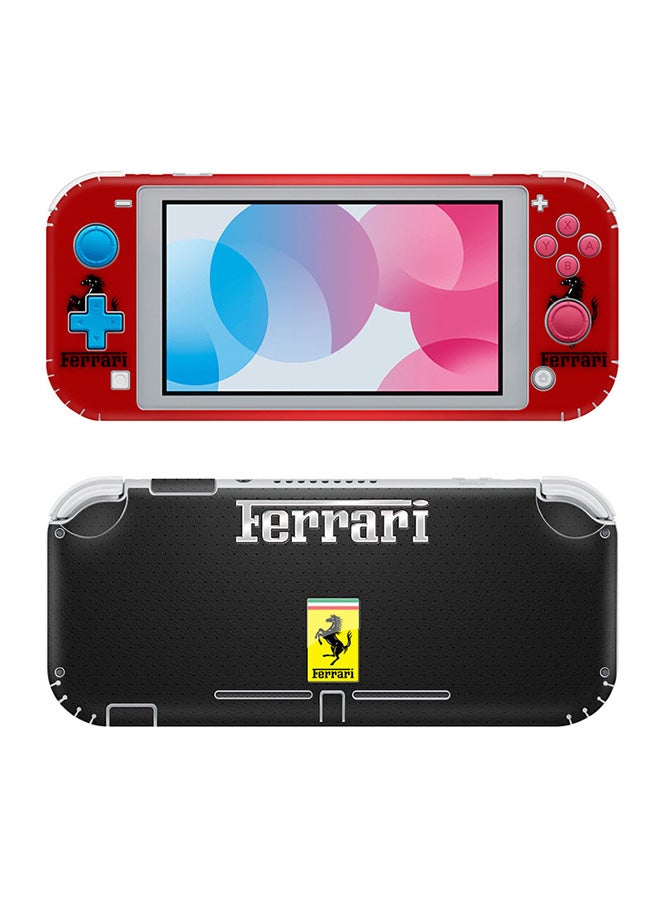 Console and Controller Decal Sticker Set For Nintendo Switch Lite Ferrari