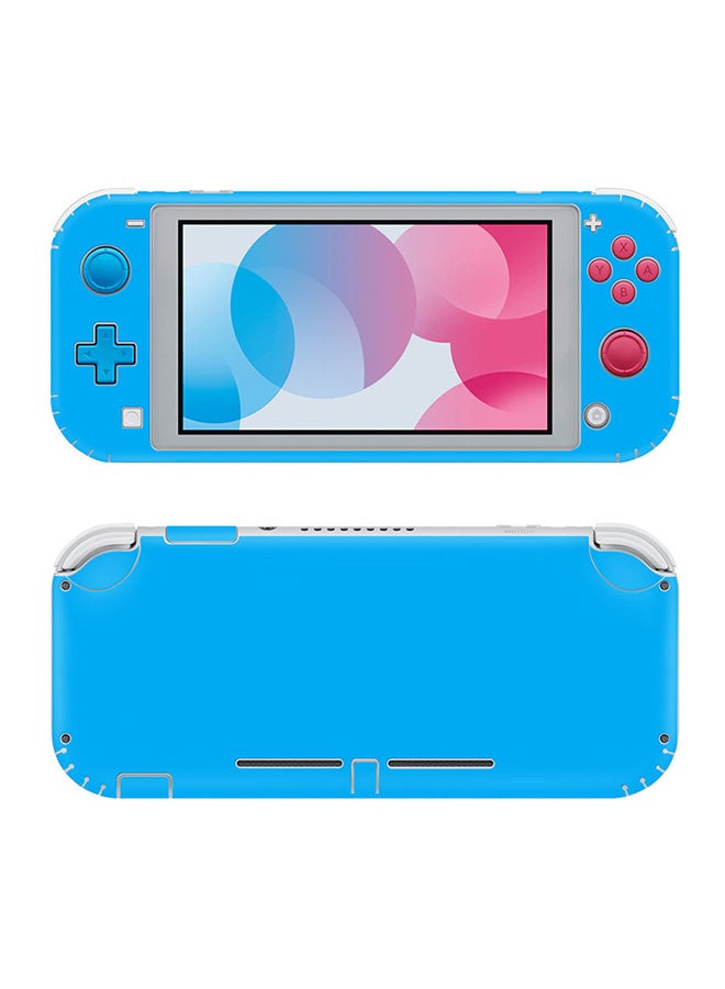 Console and Controller Decal Sticker Set For Nintendo Switch Lite Blue