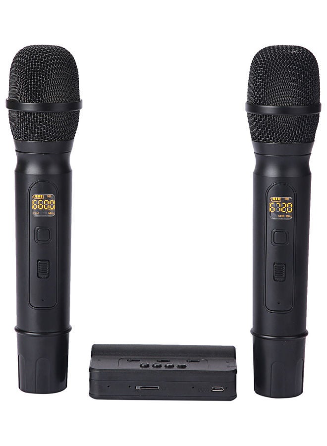 Wireless Handheld Microphone System V9497-V Black